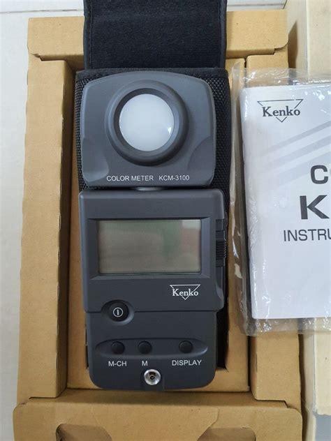 Brightness Color meter discount store|Kenko KCM.